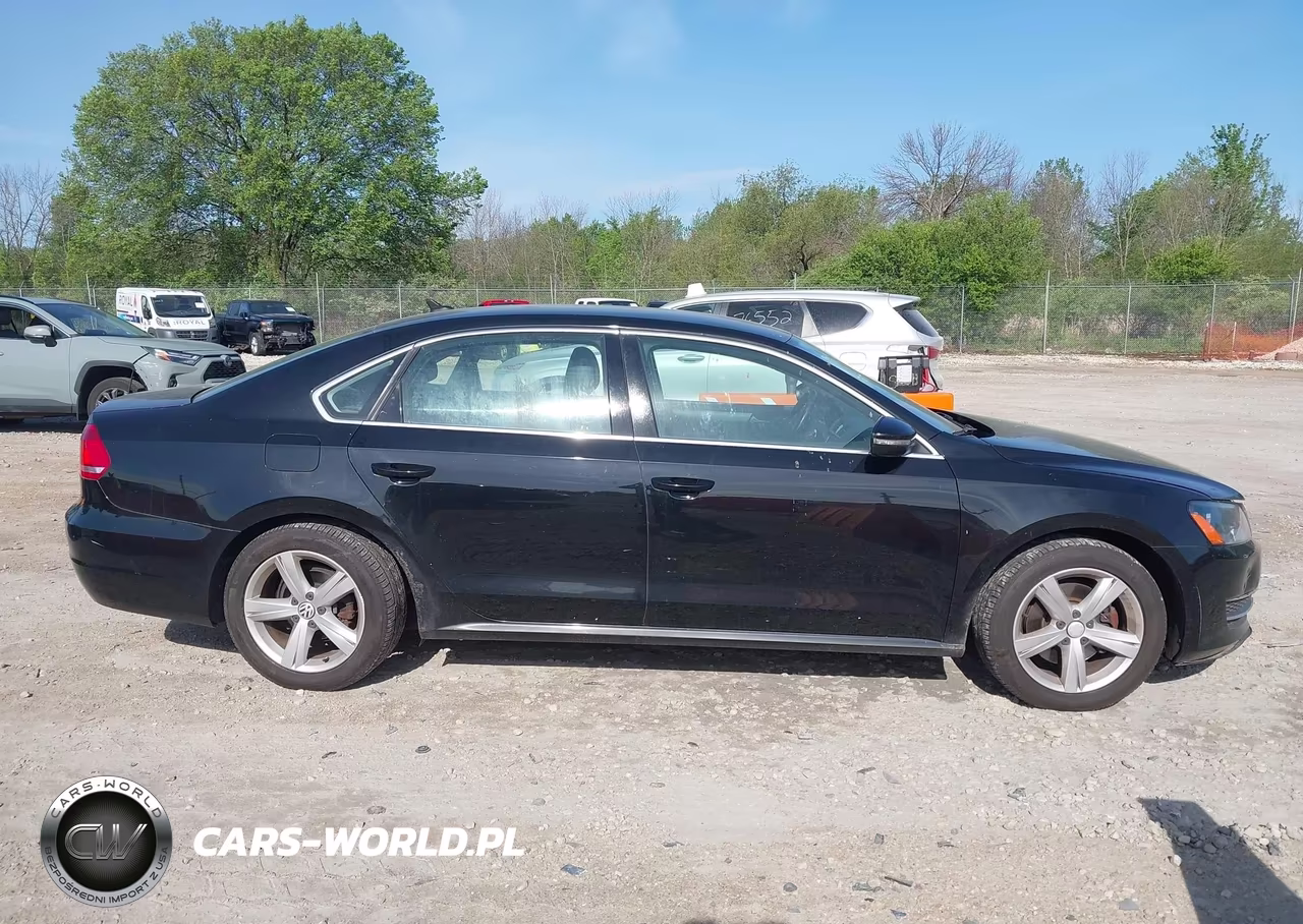 2012 Volkswagen Passat 2.5L Se VIN:1VWBH7A33CC068764 - 13
