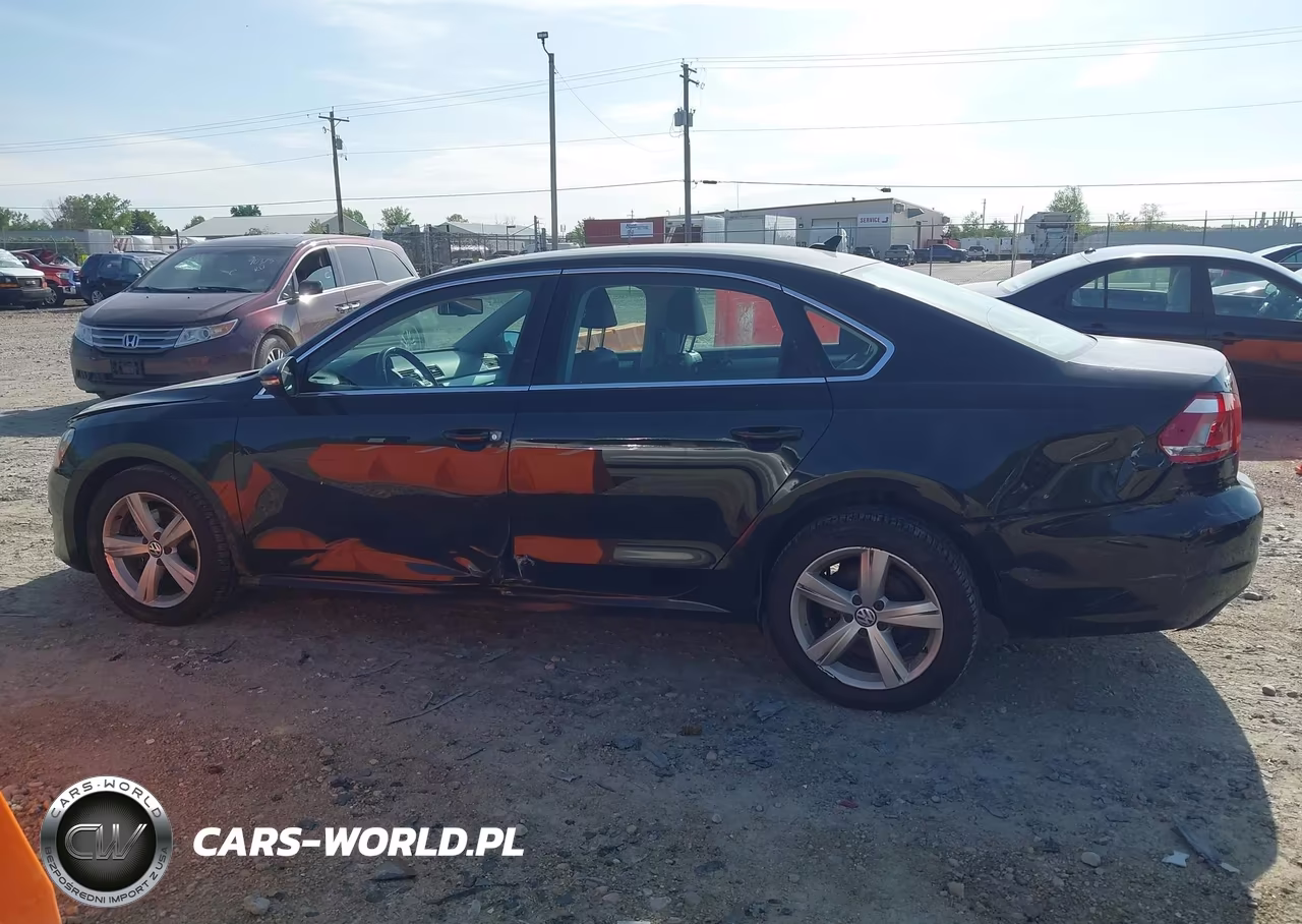 2012 Volkswagen Passat 2.5L Se VIN:1VWBH7A33CC068764 - 14