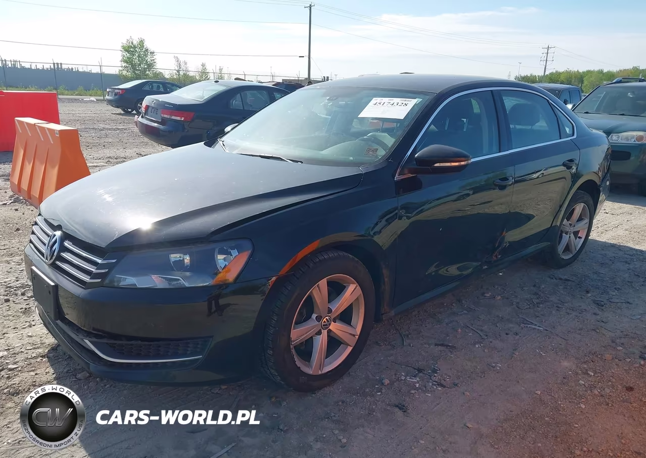 2012 Volkswagen Passat 2.5L Se VIN:1VWBH7A33CC068764 - 2