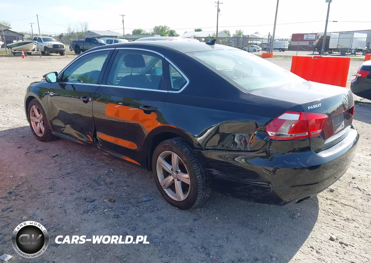 2012 Volkswagen Passat 2.5L Se VIN:1VWBH7A33CC068764 - 3