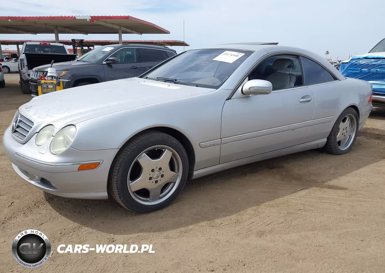 2002 Mercedes-Benz Cl 600 VIN:WDBPJ78J32A020076 - 2