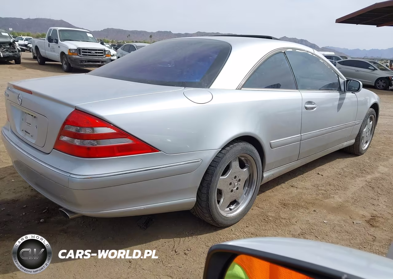 2002 Mercedes-Benz Cl 600 VIN:WDBPJ78J32A020076 - 4