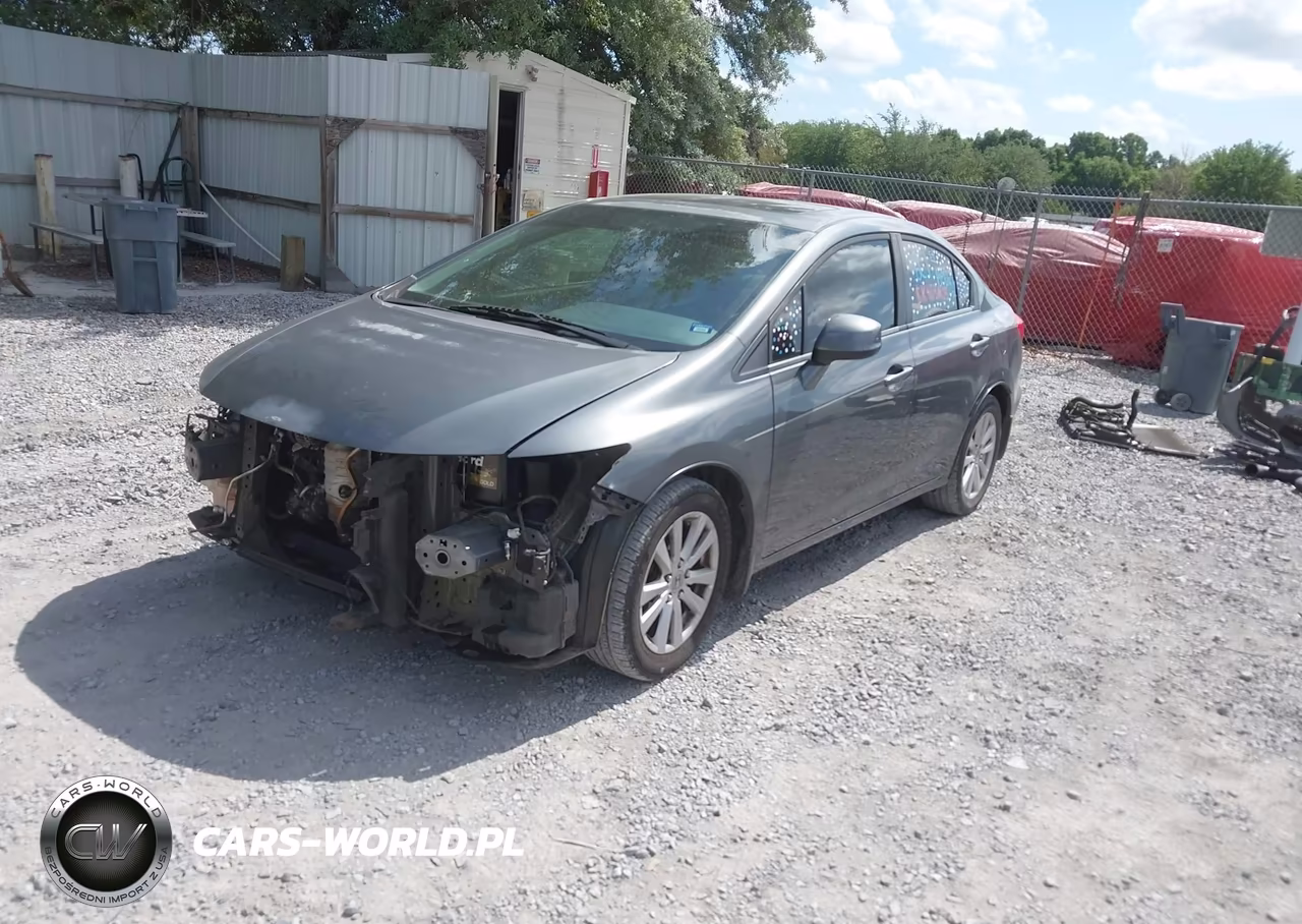 2012 Honda Civic Ex VIN:19XFB2F82CE027709 - 2