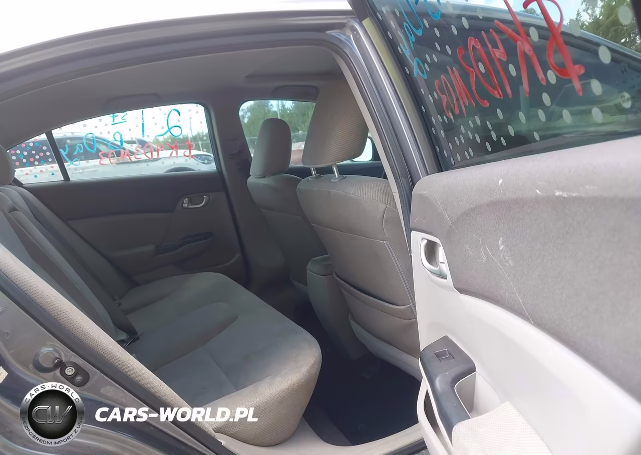 2012 Honda Civic Ex VIN:19XFB2F82CE027709 - 8