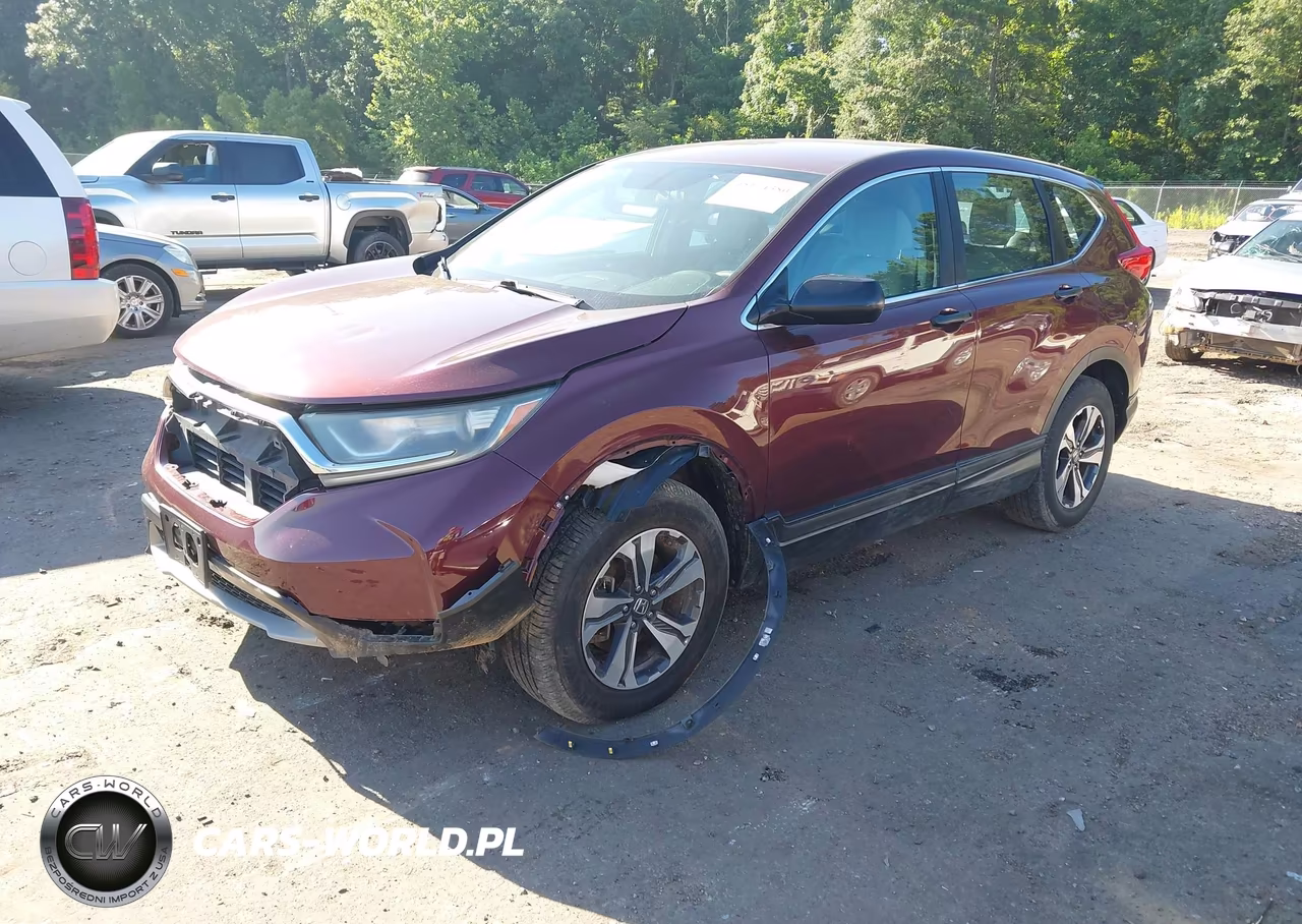 2017 Honda Cr-V Lx VIN:2HKRW6H30HH201032 - 2