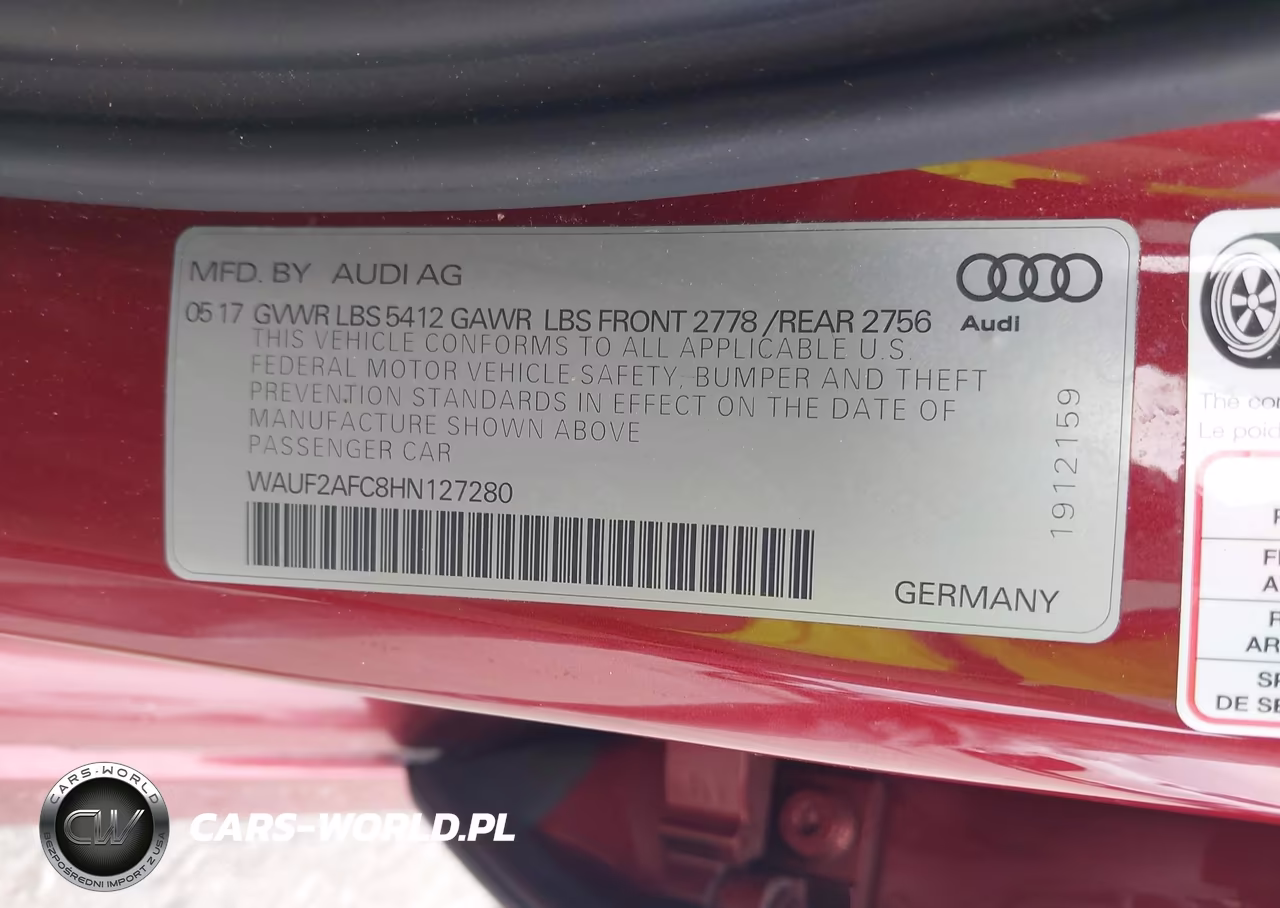 2017 Audi A6 3.0T Premium Plus VIN:WAUF2AFC8HN127280 - 9