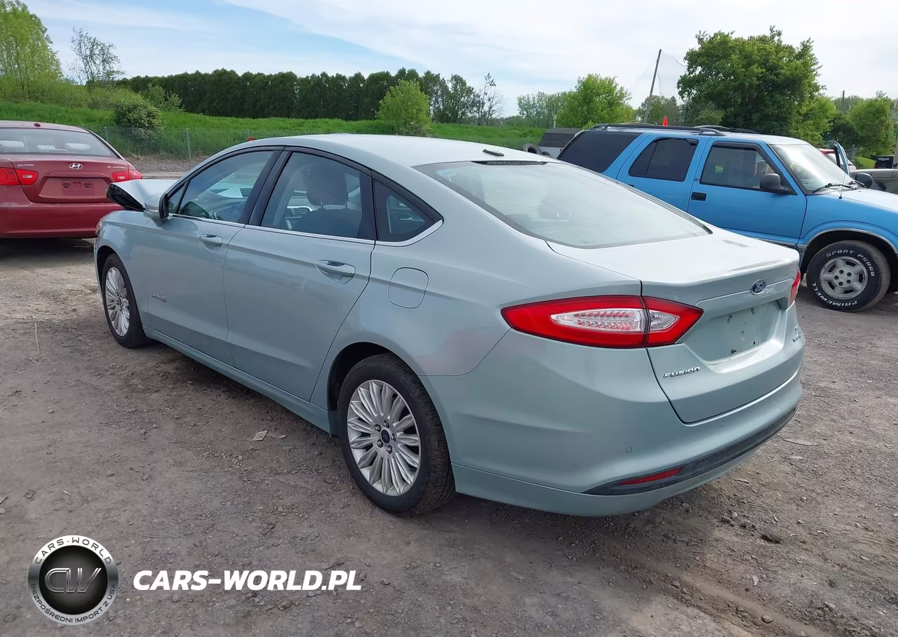 2013 Ford Fusion Hybrid Se VIN:3FA6P0LU0DR181990 - 3
