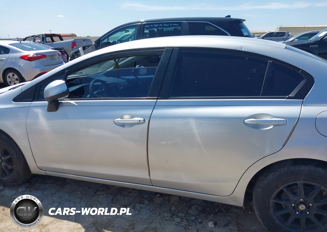 2013 Honda Civic Lx VIN:2HGFB2F54DH528937 - 14