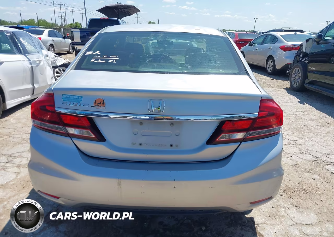2013 Honda Civic Lx VIN:2HGFB2F54DH528937 - 16