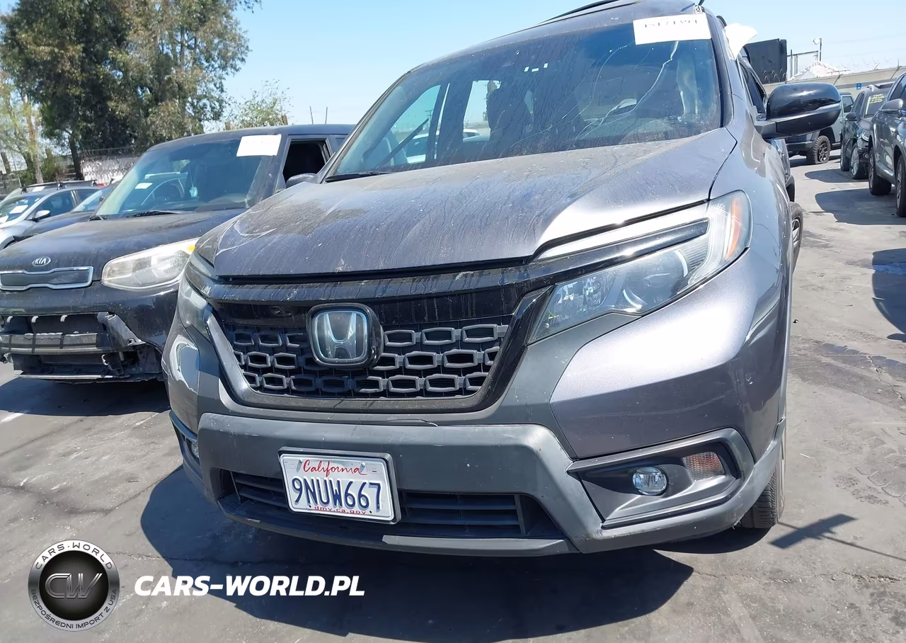 2021 Honda Passport 2Wd Ex-L VIN:5FNYF7H56MB000621 - 12