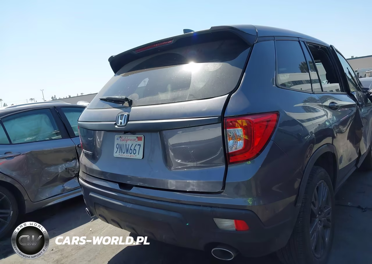 2021 Honda Passport 2Wd Ex-L VIN:5FNYF7H56MB000621 - 16