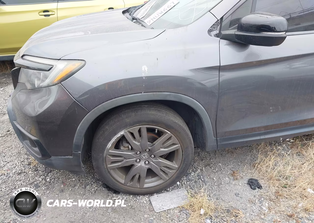 2021 Honda Passport 2Wd Ex-L VIN:5FNYF7H56MB000621 - 2