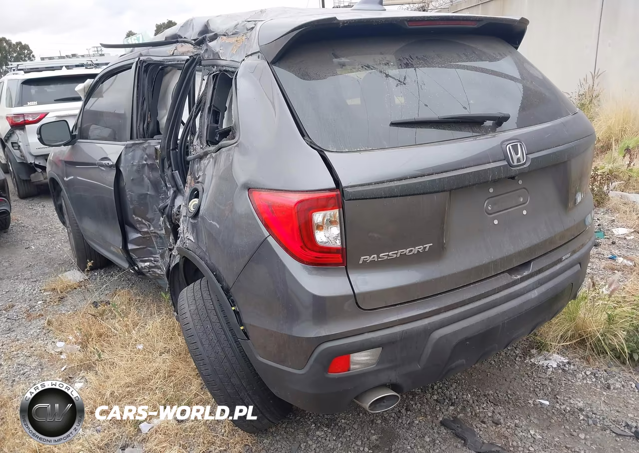 2021 Honda Passport 2Wd Ex-L VIN:5FNYF7H56MB000621 - 3