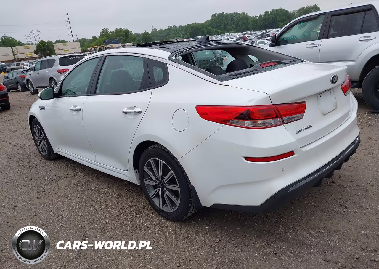 2019 Kia Optima Lx VIN:5XXGT4L33KG323169 - 3