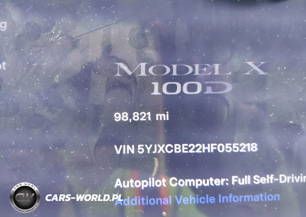 2017 Tesla Model X 100D-75D-90D VIN:5YJXCBE22HF055218 - 15