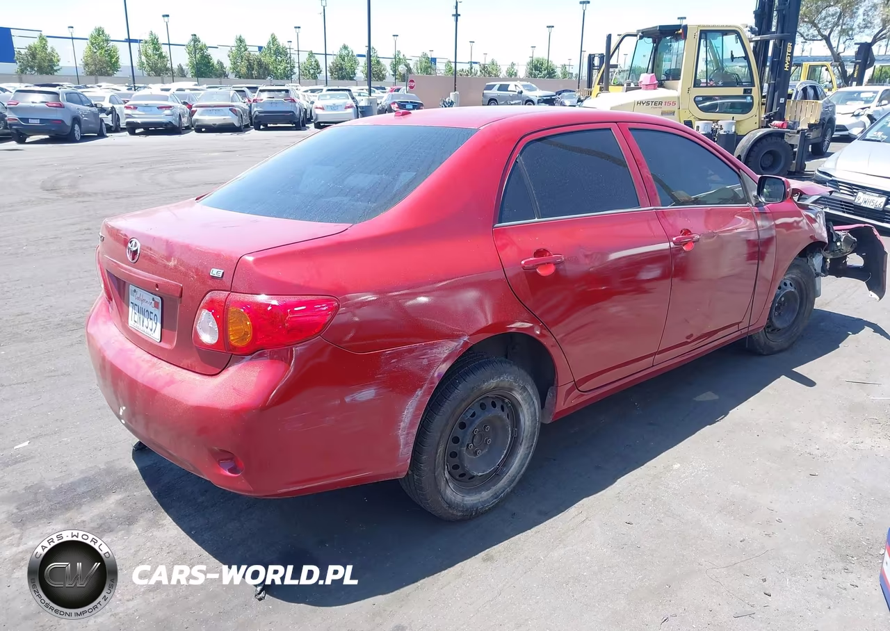 2009 Toyota Corolla Le VIN:JTDBL40E499057393 - 4