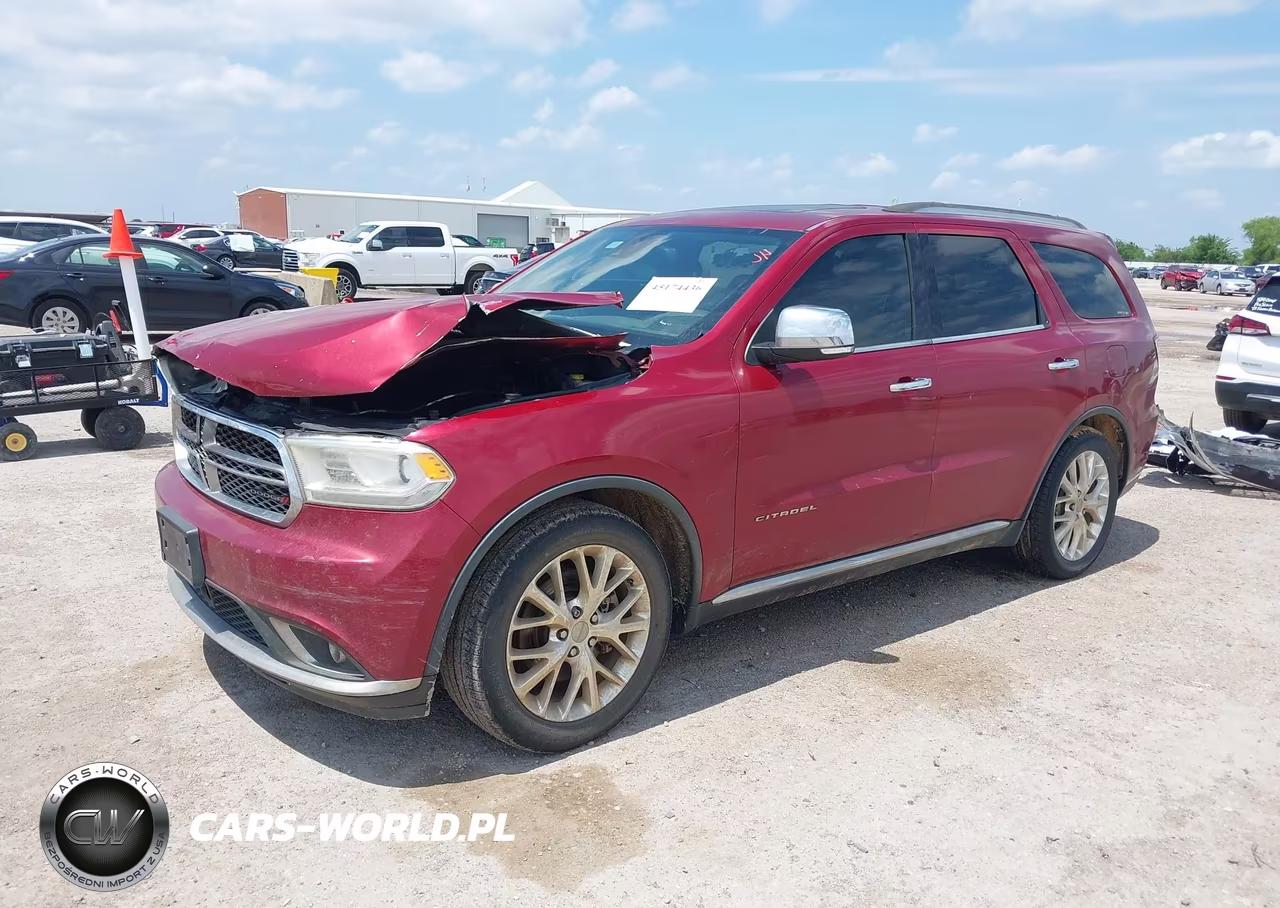 2014 Dodge Durango Citadel VIN:1C4RDHEG3EC381364 - 2