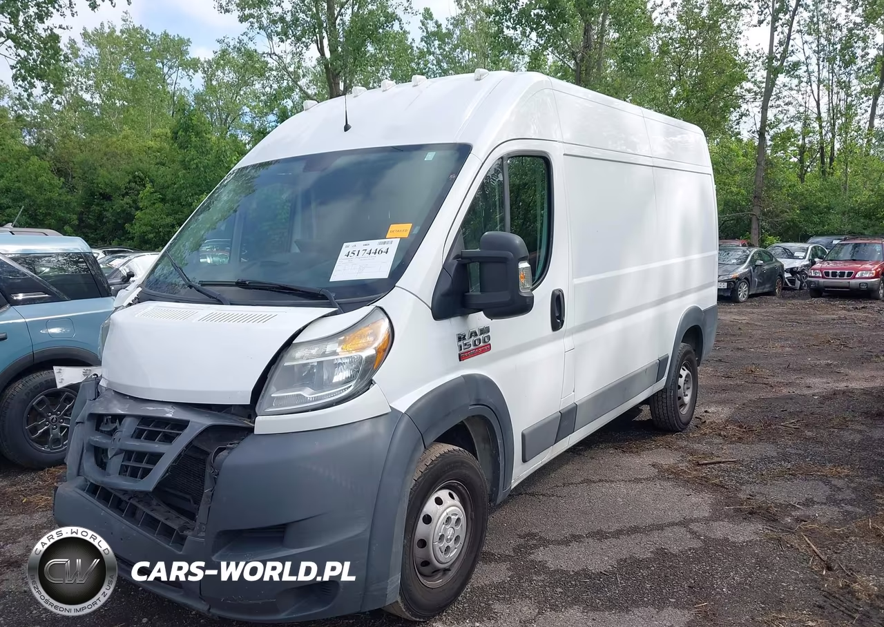 2016 Ram Promaster 1500 VIN:3C6TRVBG1GE109571 - 2
