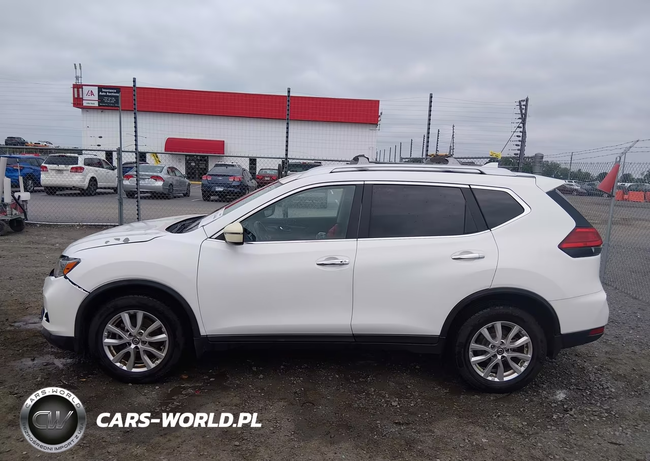2017 Nissan Rogue Sv VIN:JN8AT2MT5HW143485 - 14
