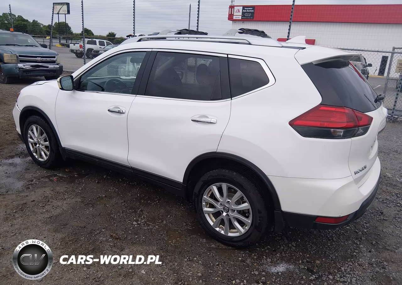 2017 Nissan Rogue Sv VIN:JN8AT2MT5HW143485 - 3