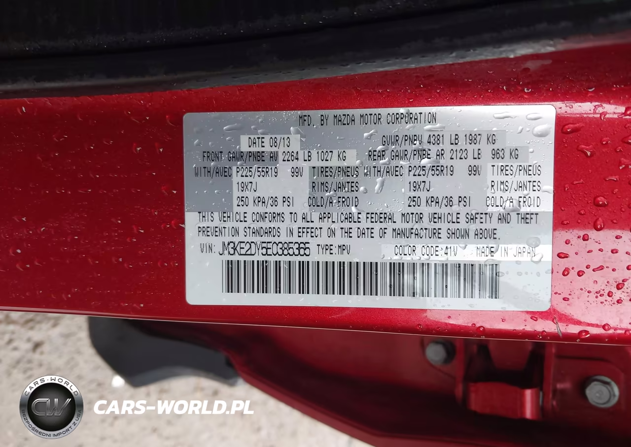 2014 Mazda Cx-5 Grand Touring VIN:JM3KE2DY5E0385365 - 9