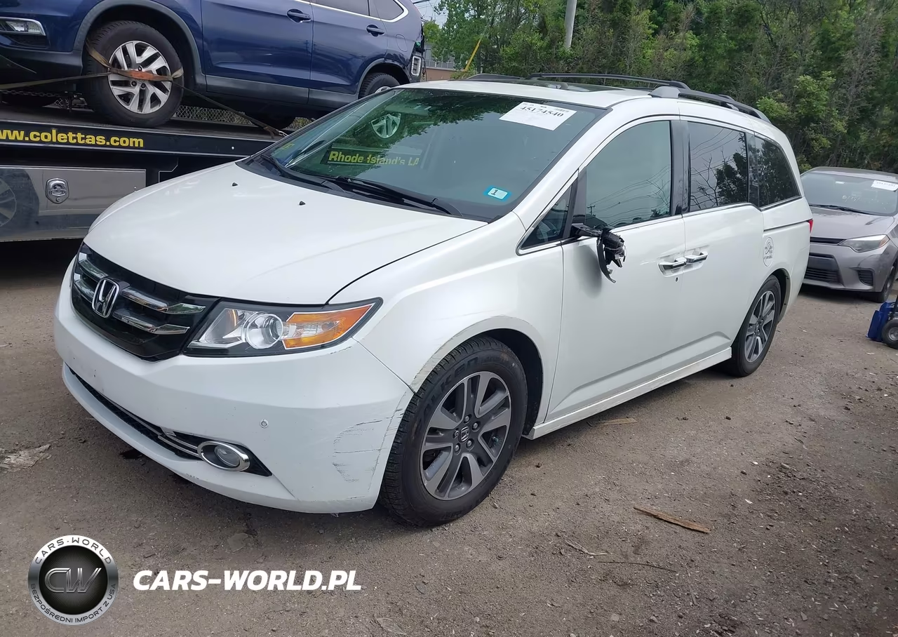 2014 Honda Odyssey Touring VIN:5FNRL5H95EB021370 - 2