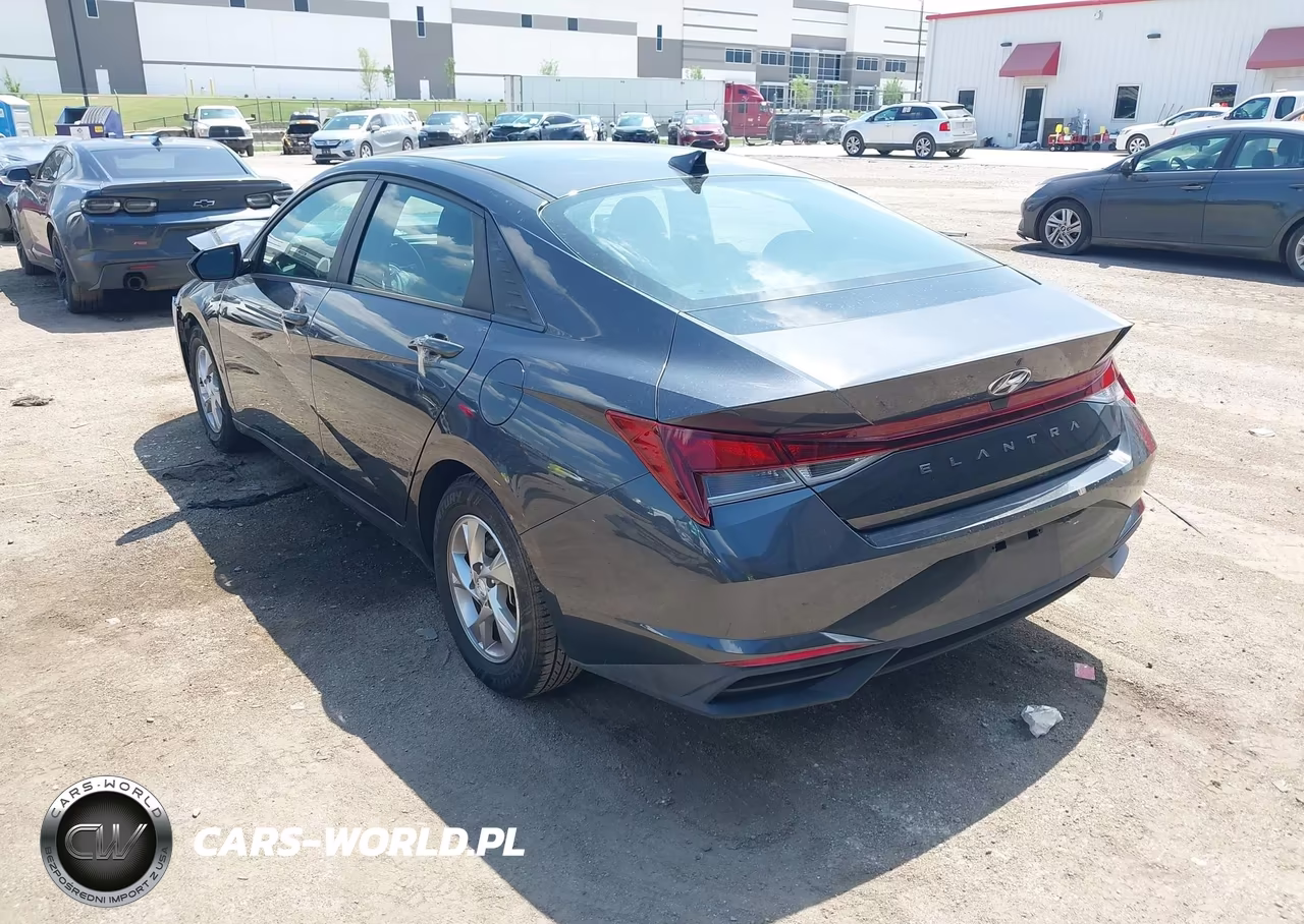 2021 Hyundai Elantra Se VIN:5NPLL4AG0MH040014 - 3