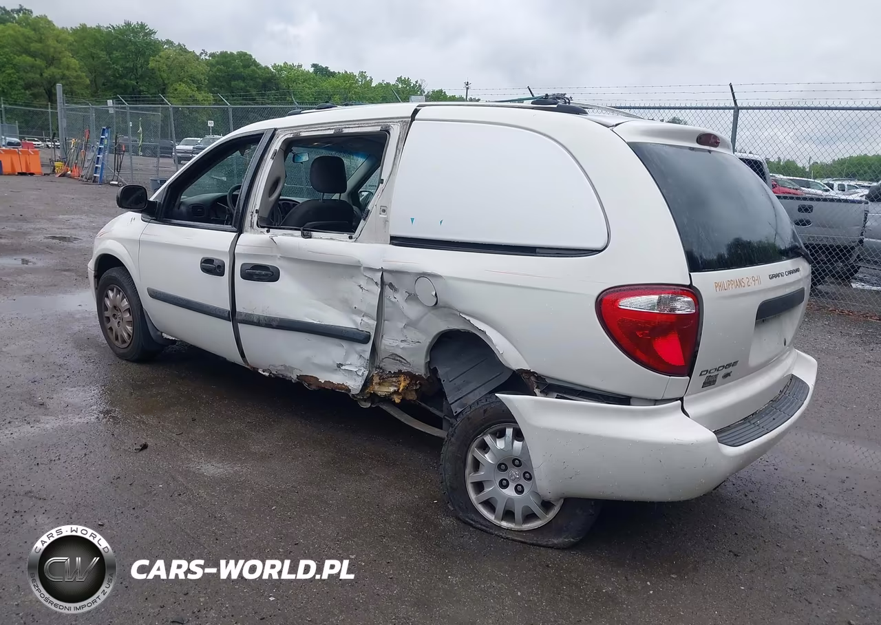 2006 Dodge Grand Caravan Cv VIN:1D4GP23R06B590443 - 3