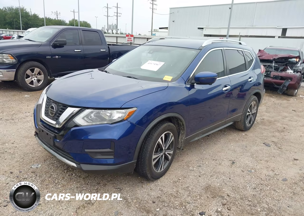 2020 Nissan Rogue Sv Fwd VIN:JN8AT2MT9LW036643 - 2