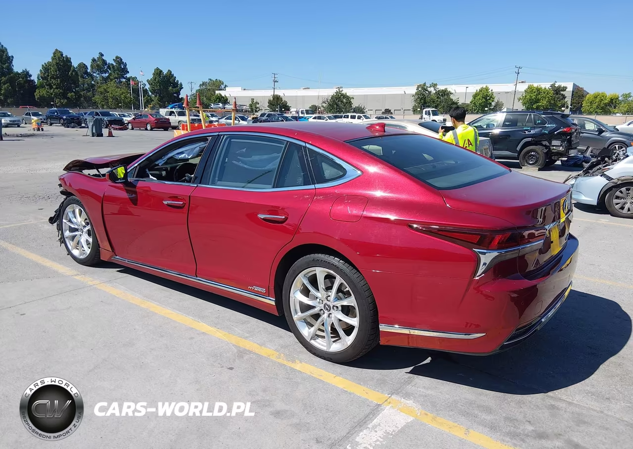 2020 Lexus Ls 500H VIN:JTHEYLFF3L5010135 - 3