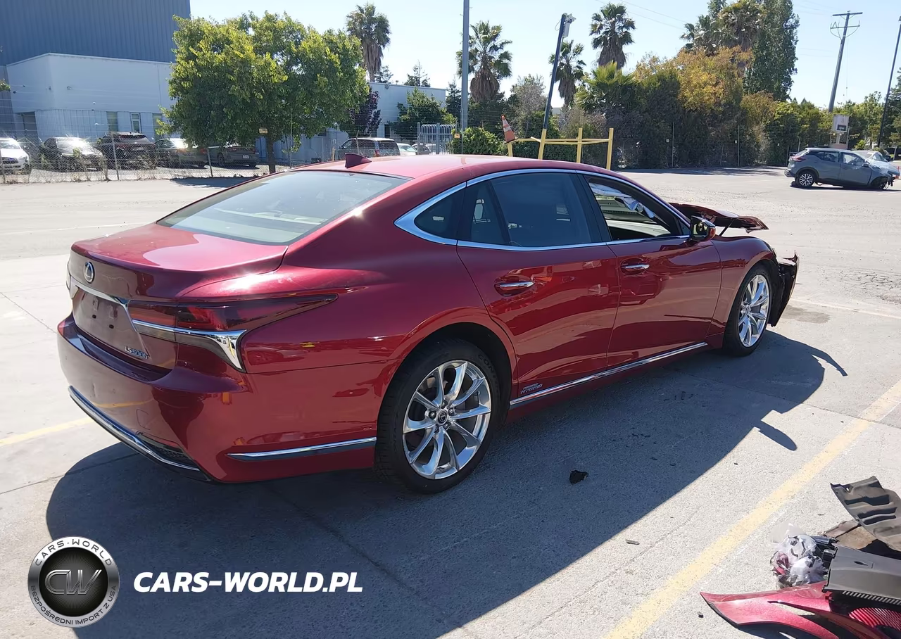 2020 Lexus Ls 500H VIN:JTHEYLFF3L5010135 - 4
