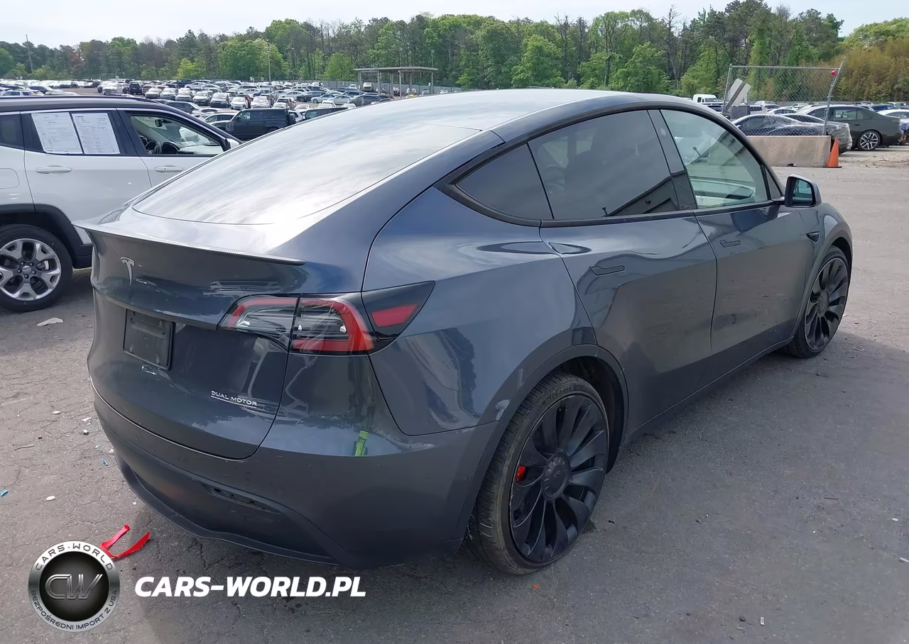 2022 Tesla Model Y Performance Dual Motor All-Wheel Drive VIN:7SAYGDEF6NF533677 - 4