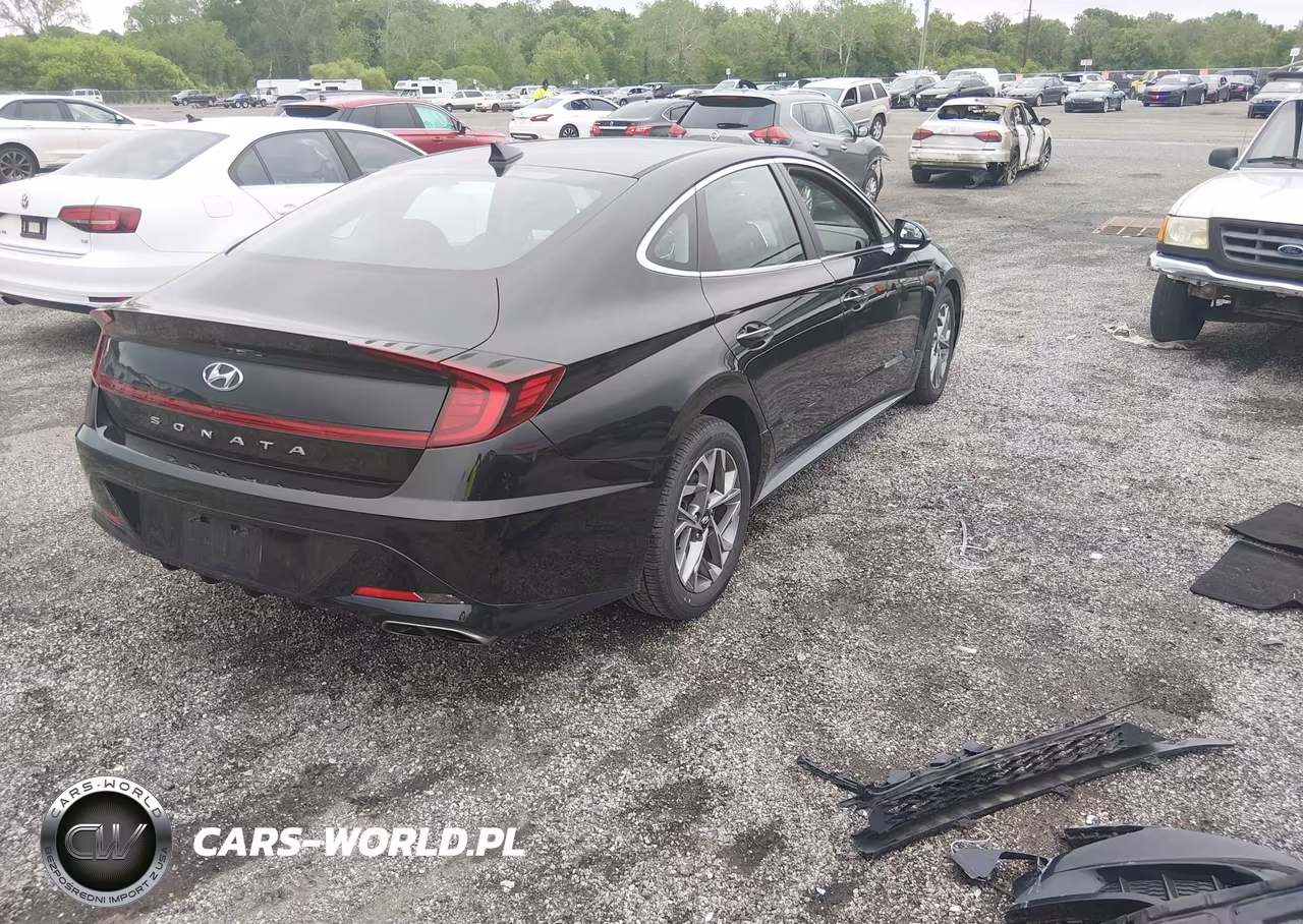 2020 Hyundai Sonata Sel VIN:5NPEF4JA0LH062167 - 4