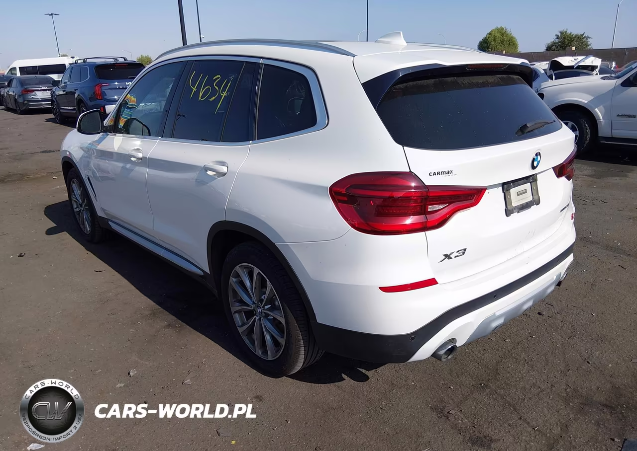 2019 BMW X3 Sdrive30I VIN:5UXTR7C54KLE96345 - 3