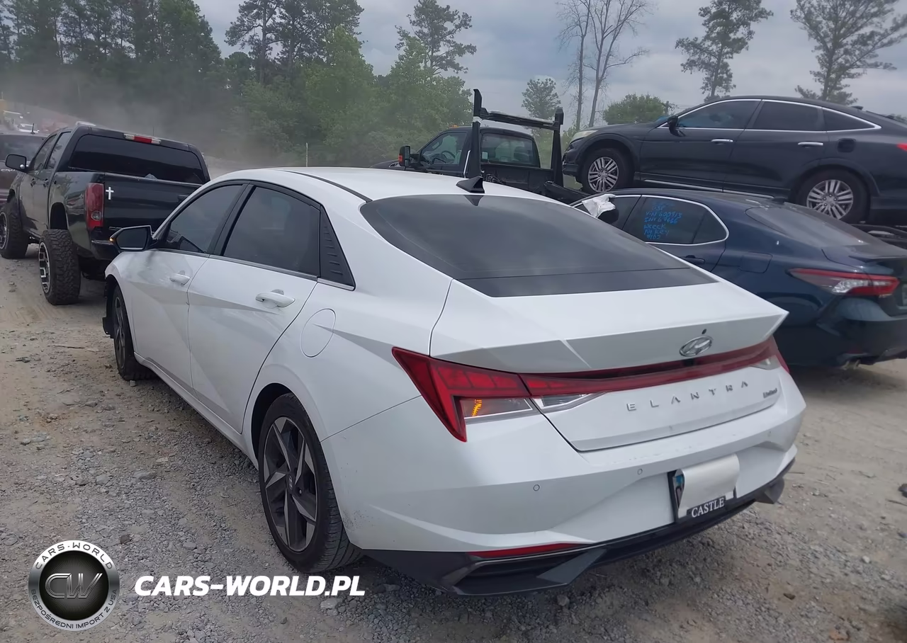 2021 Hyundai Elantra Limited VIN:5NPLP4AG7MH022274 - 3