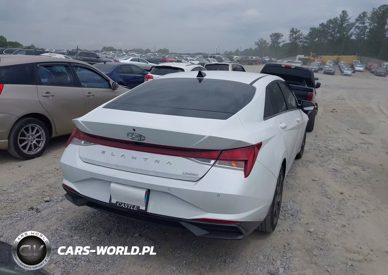 2021 Hyundai Elantra Limited VIN:5NPLP4AG7MH022274 - 4