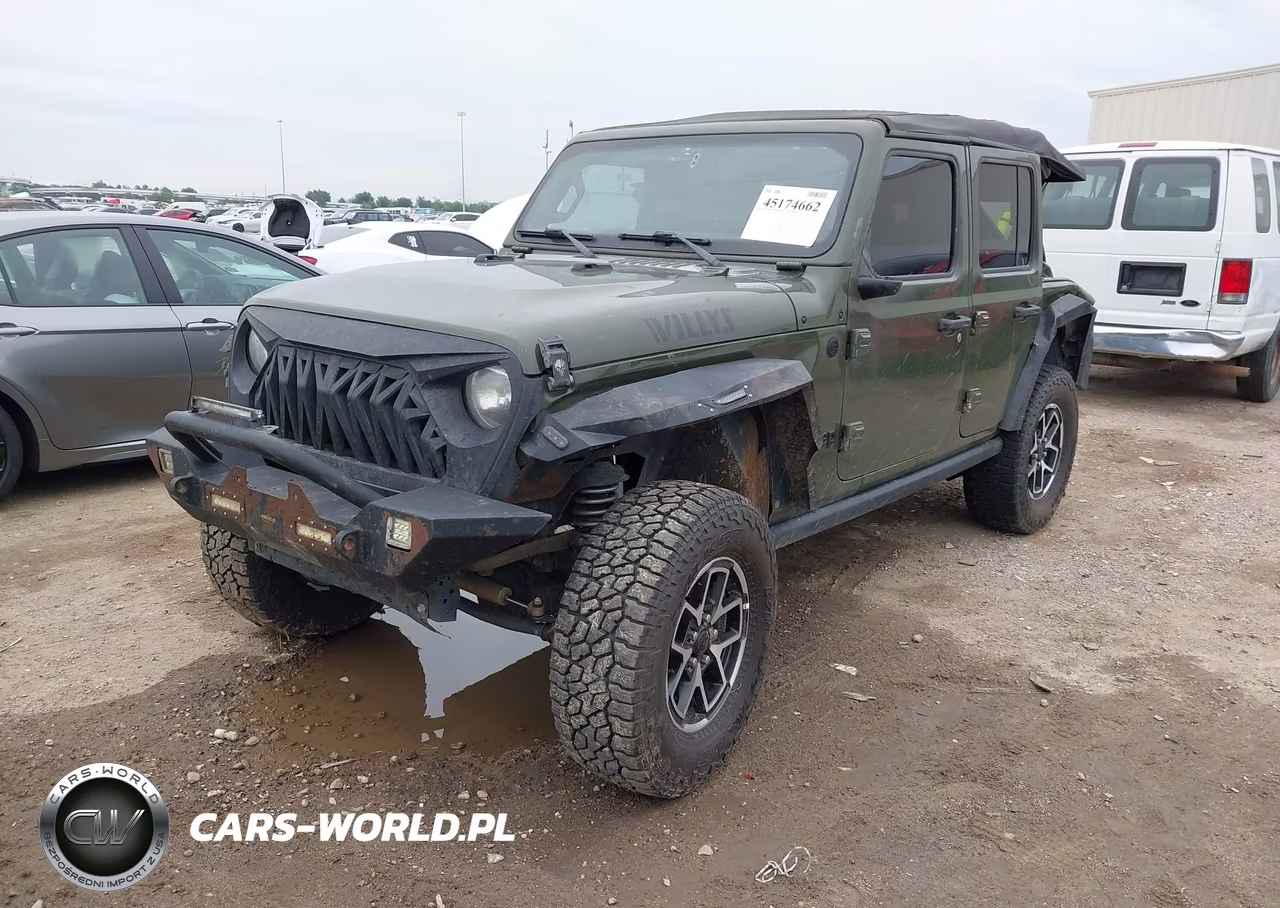 2021 Jeep Wrangler Unlimited Willys Sport 4X4 VIN:1C4HJXDN2MW542458 - 2