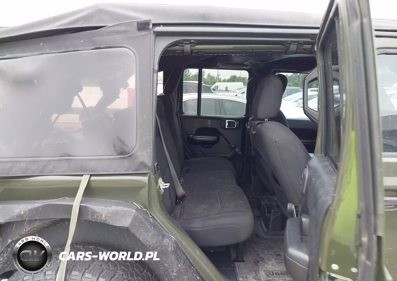 2021 Jeep Wrangler Unlimited Willys Sport 4X4 VIN:1C4HJXDN2MW542458 - 8
