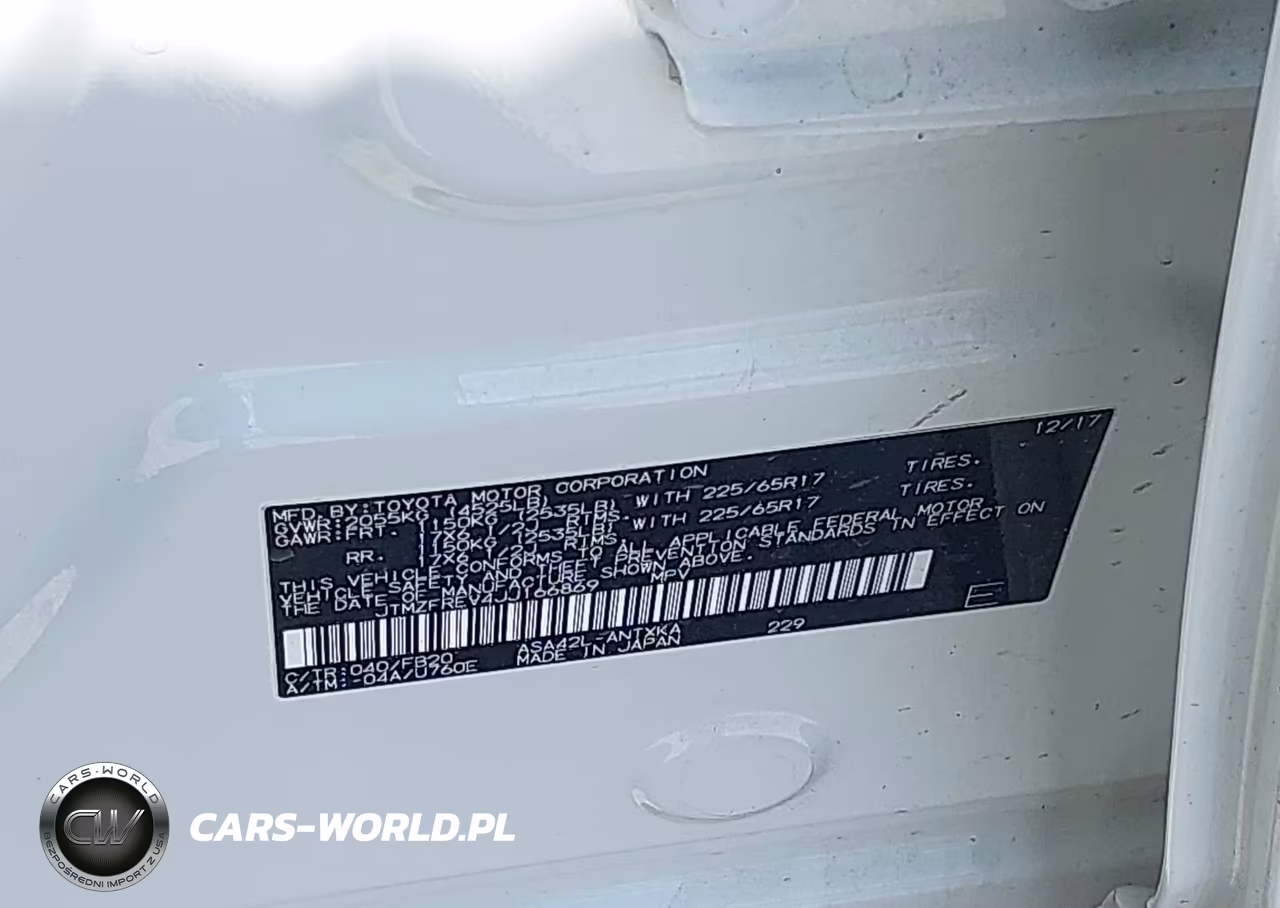 2018 Toyota Rav4 Le VIN:JTMZFREV4JJ166869 - 9