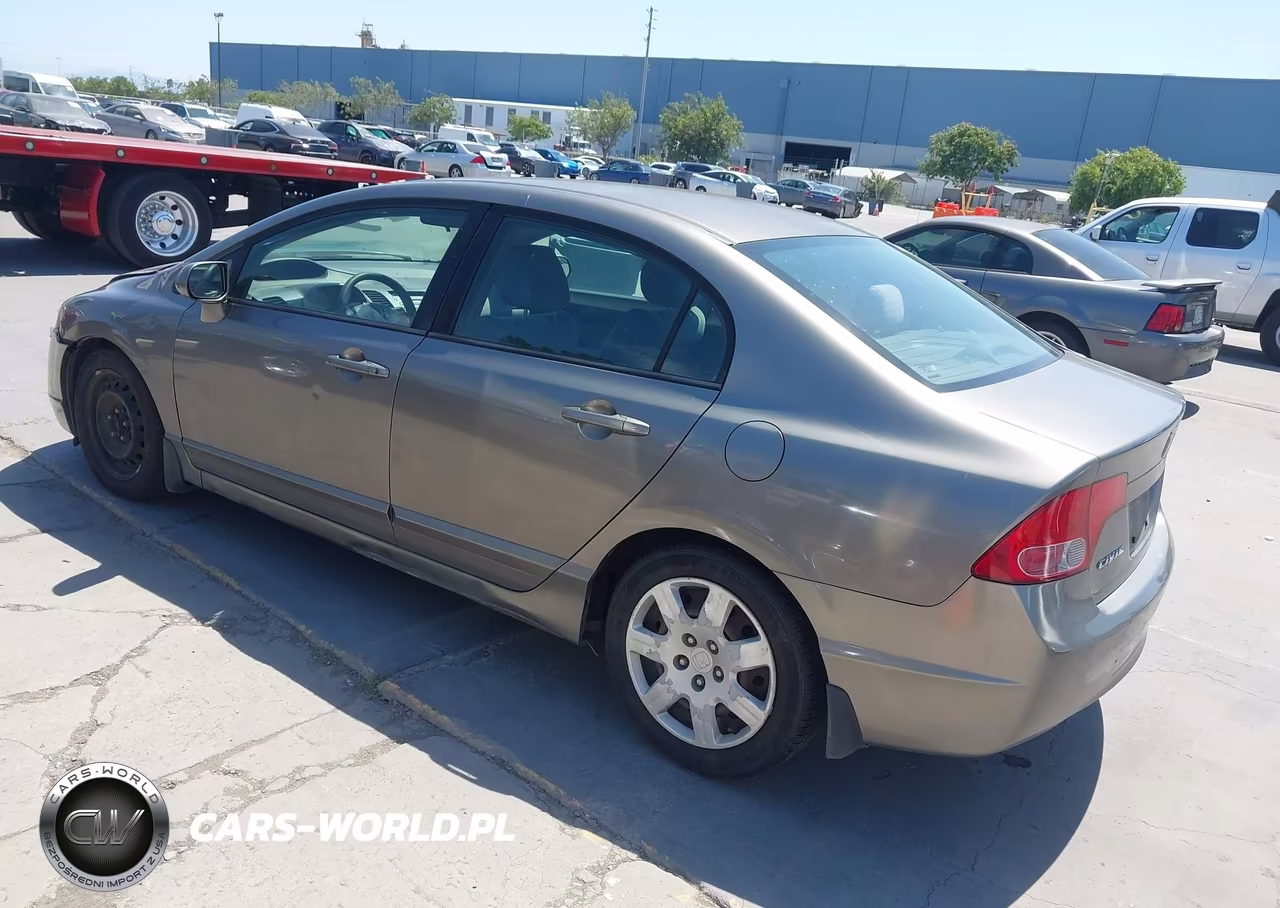 2007 Honda Civic Lx VIN:1HGFA16507L020839 - 3