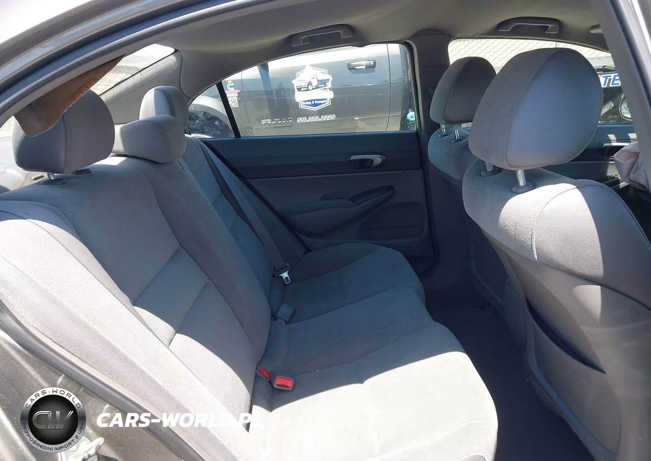 2007 Honda Civic Lx VIN:1HGFA16507L020839 - 8
