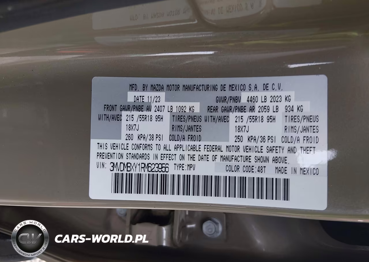2024 Mazda Cx-30 2.5 Carbon Turbo VIN:3MVDMBXY1RM623956 - 9