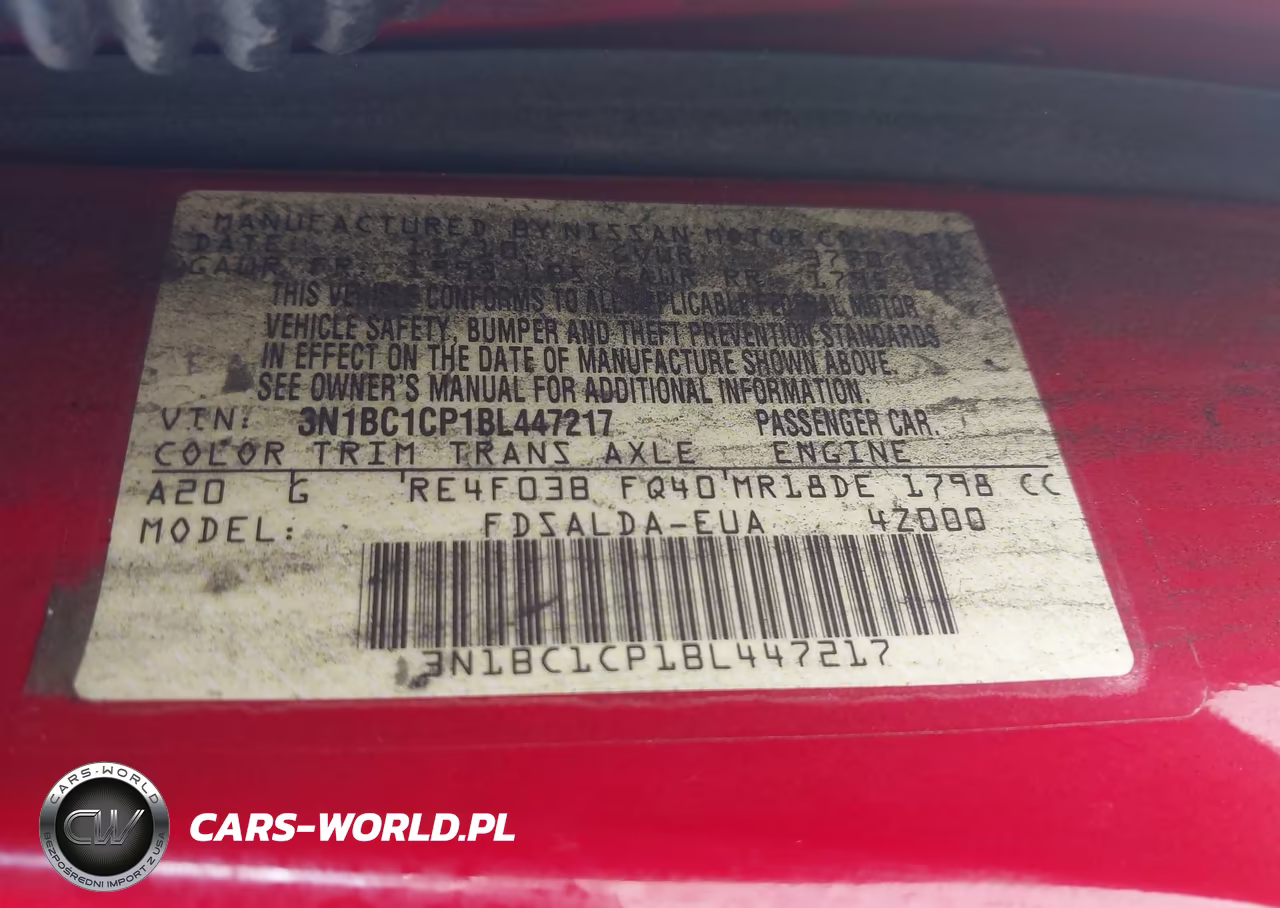 2011 Nissan Versa 1.8S VIN:3N1BC1CP1BL447217 - 9