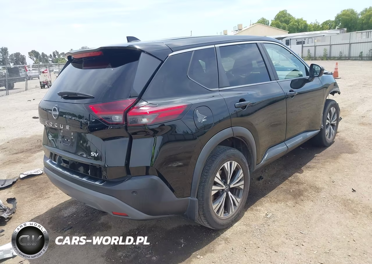 2022 Nissan Rogue Sv Fwd VIN:5N1BT3BA4NC672328 - 4