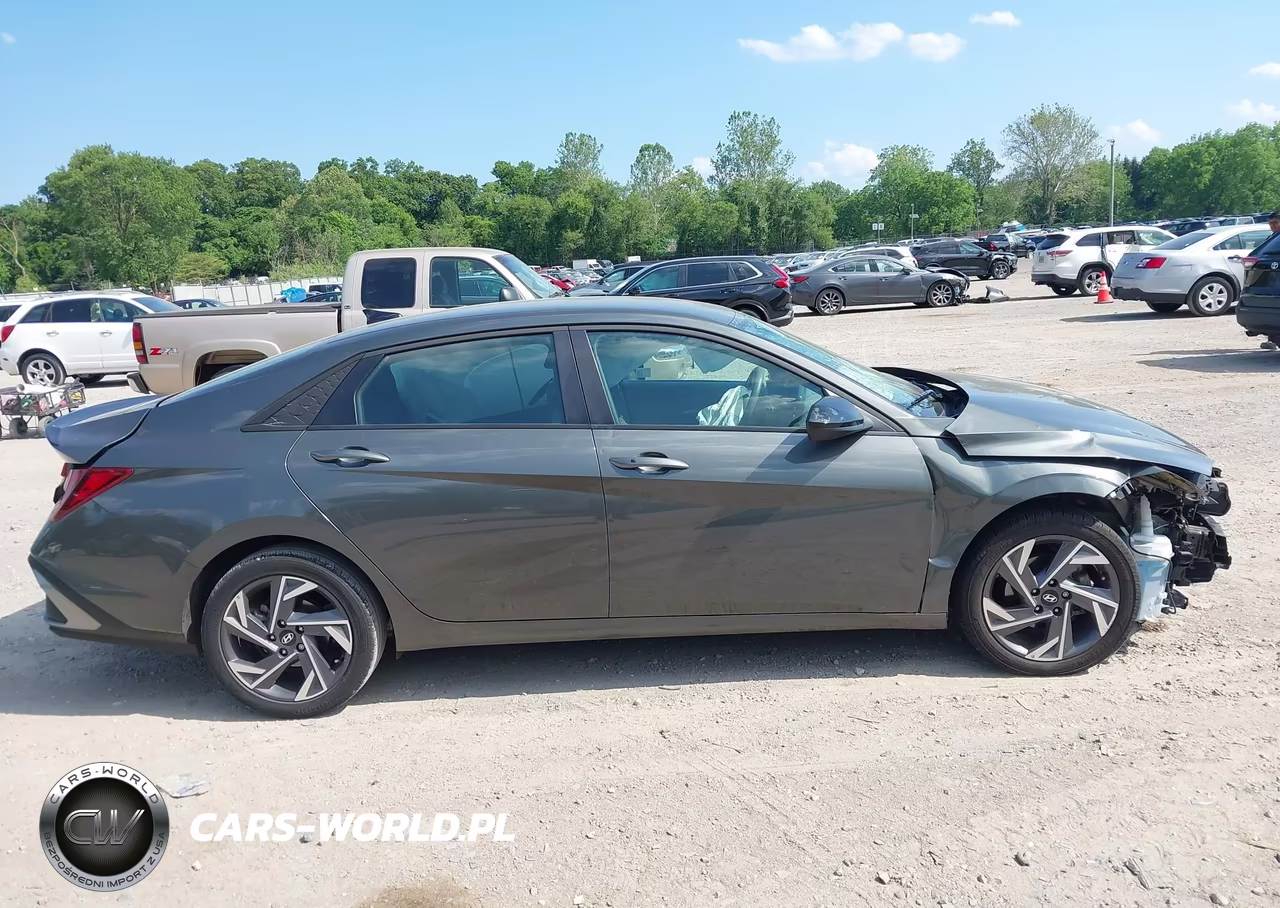 2025 Hyundai Elantra Sel Sport VIN:KMHLM4DG5SU972006 - 14