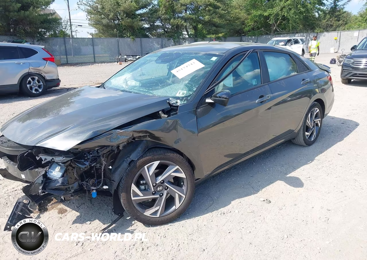 2025 Hyundai Elantra Sel Sport VIN:KMHLM4DG5SU972006 - 2