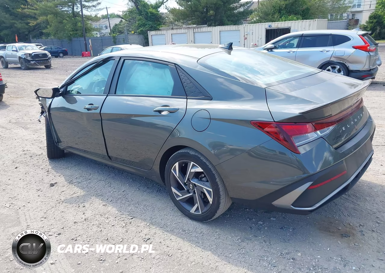 2025 Hyundai Elantra Sel Sport VIN:KMHLM4DG5SU972006 - 3