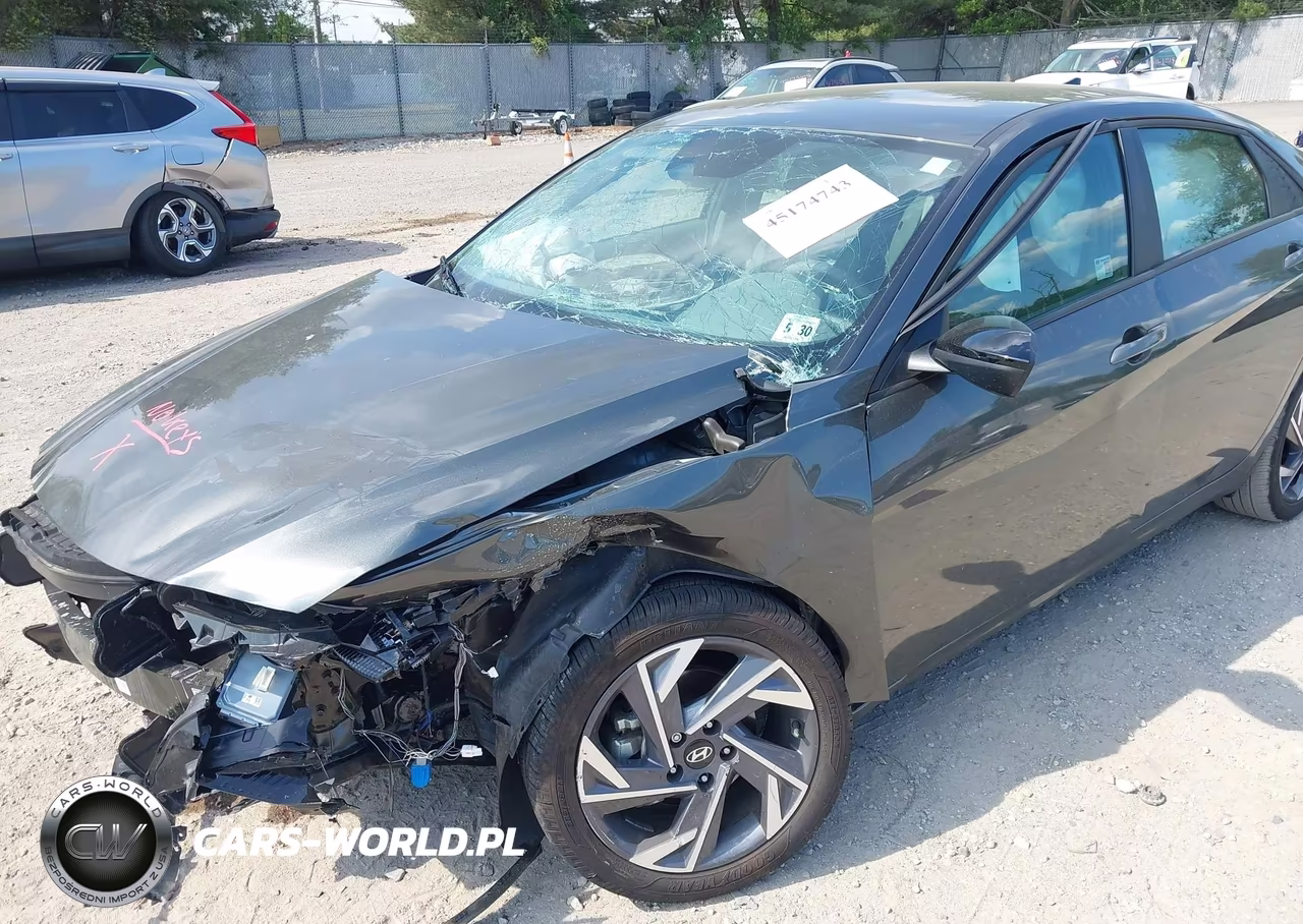 2025 Hyundai Elantra Sel Sport VIN:KMHLM4DG5SU972006 - 6