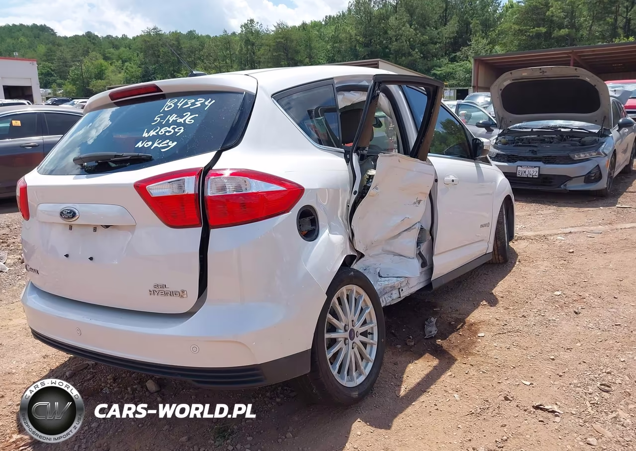 2014 Ford C-Max Hybrid Sel VIN:1FADP5BU2EL507598 - 4