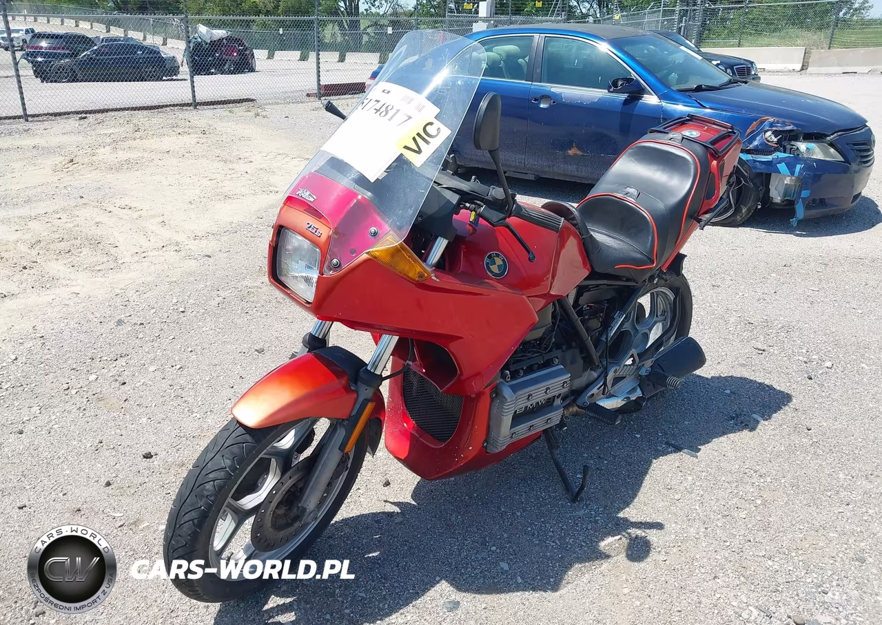 1987 BMW K75 S VIN:WB1057200H0150383 - 2